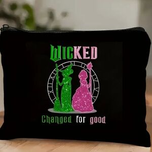 🎁Wicked Changed For Good Black Pouch Makeup Bag